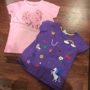 Girls summer tees